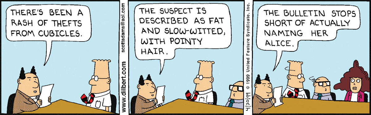 Dilbert Cartoon